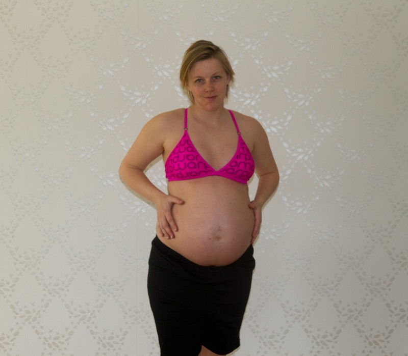 gravidbild vecka 33 +1 dag