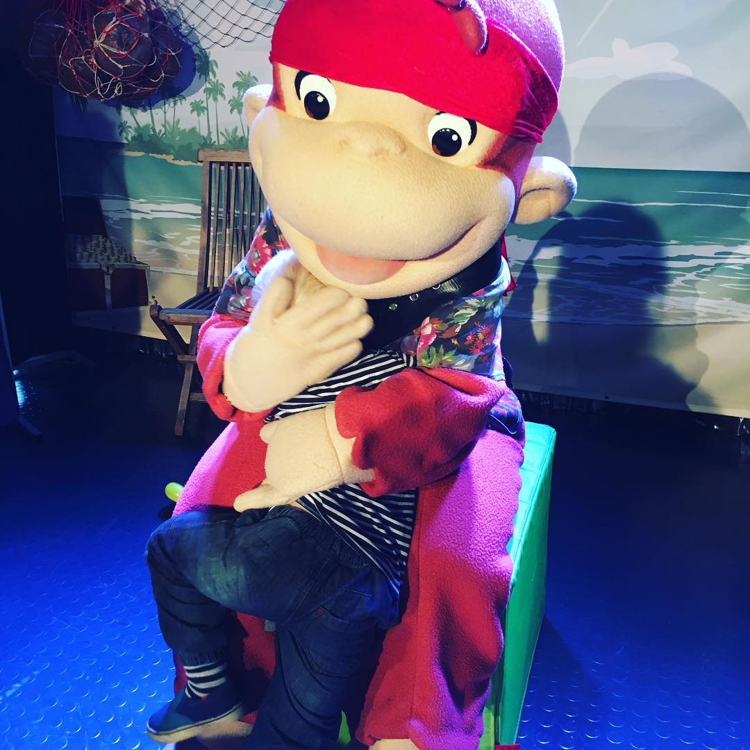 Ivar träffade Nicke Nyfiken på båten!