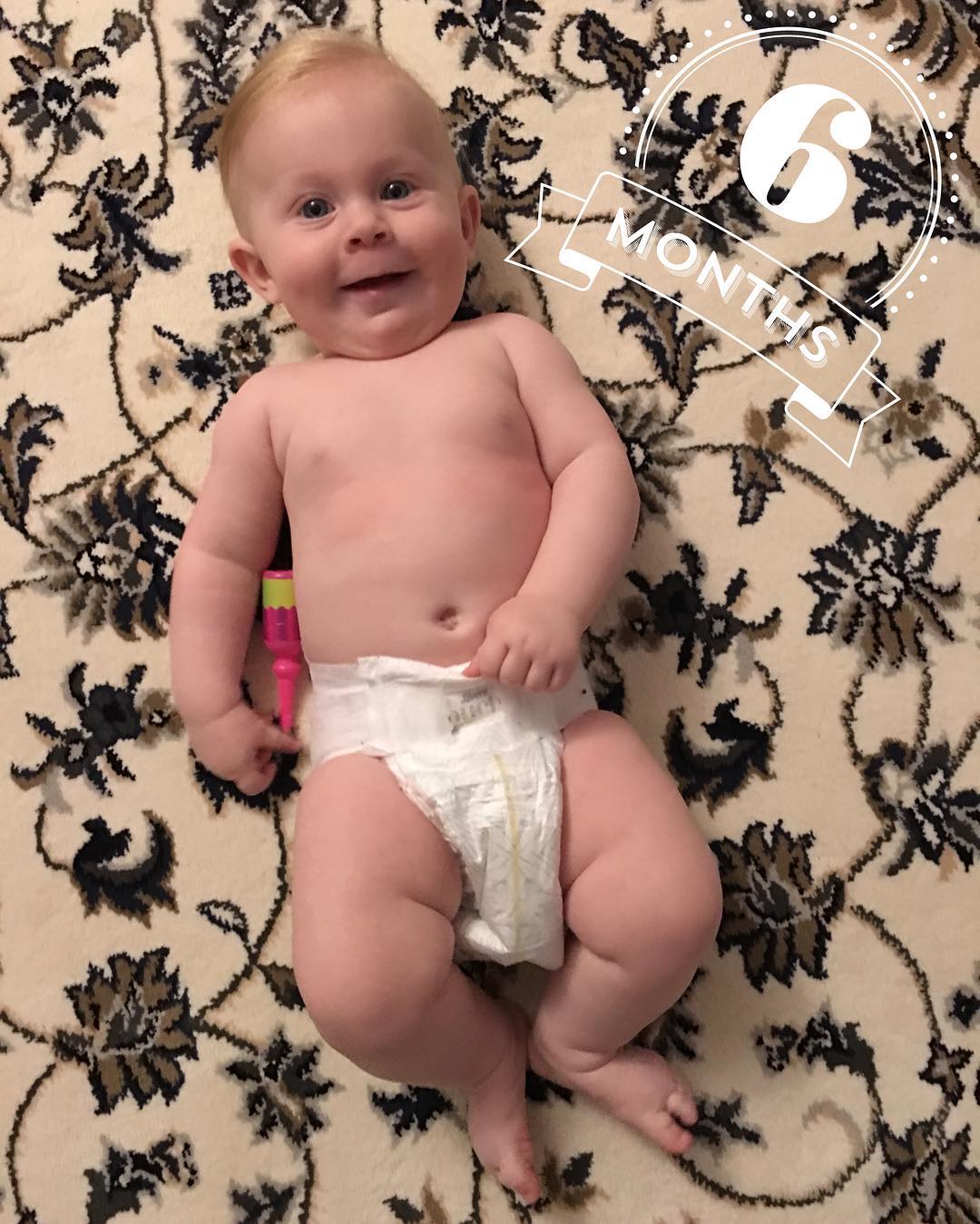 Idag är vår Maja redan 6 månader!